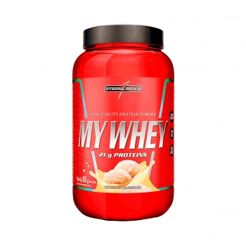 MY WHEY SABOR SHAKE DE BAUNILHA 900G INTEGRALMEDICA