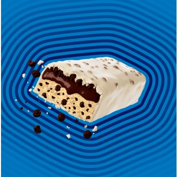 BARRA DE PROTEÍNA COOKIES AND CREAM C/12 60G BOLD