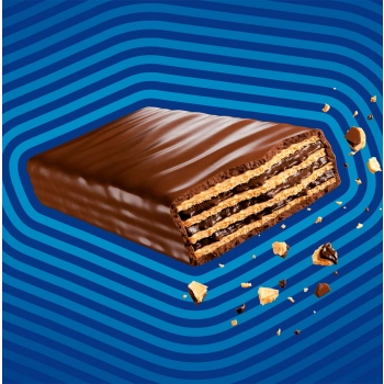 BARRA DE PROTEÍNA WAFER CHOCOLATE AO LEITE C/12 40G BOLD