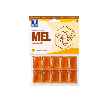 CARTELA DE MEL COM VITAMINA E SACHES
