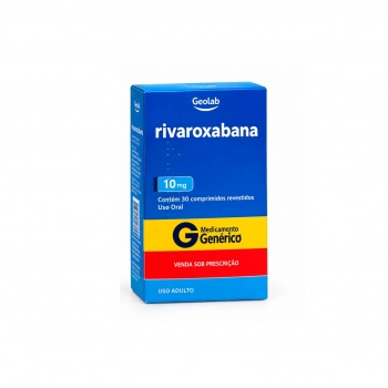 RIVAROXABANA 10MG 30COMP GEOLAB