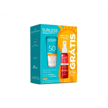 PROMOÇÃO SUNLESS CORPORAL FPS50 120G+ÓLEO URUCUM 120G