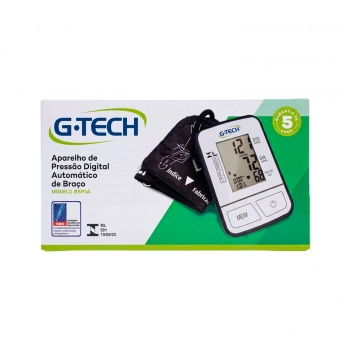 APARELHO DE PRESSÃO DIGITAL BRAÇO AUTOMÁTICO HOME BSP11A G-TECH