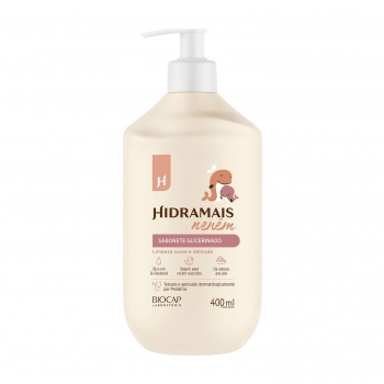 SABONETE LÍQUIDO GLICERINADO NENÉM 400ML HIDRAMAIS