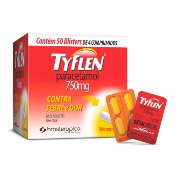 TYFLEN 750MG 50BL 4COM BRASTERÁPICA