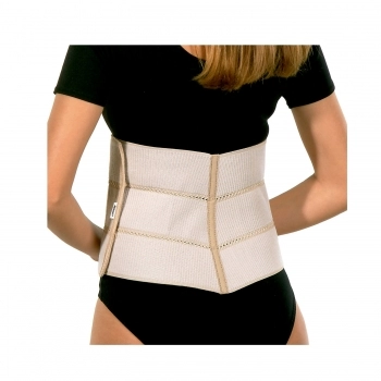 FAIXA ABDOMINAL ELÁSTICA BEGE 20CM MERCUR
