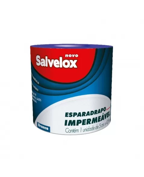 ESPARADRAPO IMPERMEÁVEL 5.0CMX4.5M SALVELOX CREMER