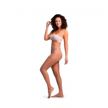 MEIA CALÇA ADHERENCE 6414 FIO15 NATURAL M TRIFIL