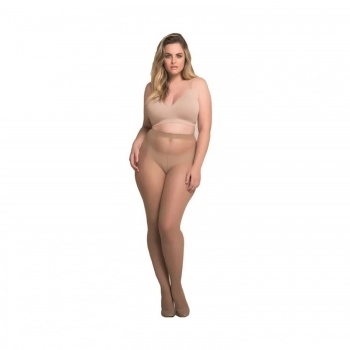 MEIA CALÇA TAMANHO ESPECIAL 6395 FIO15 NATURAL 2EG TRIFIL