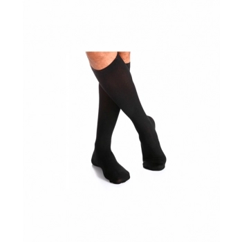 MEIA 3/4 20/30 COTTON MASCULINA COM PONTEIRA G3 PRETA 282 SIGVARIS