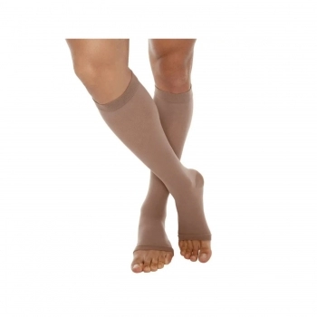 MEIA 3/4 30/40 EXTRA ALTA COMPRESSÃO SEM PONTEIRA MEL G 1903 KENDALL