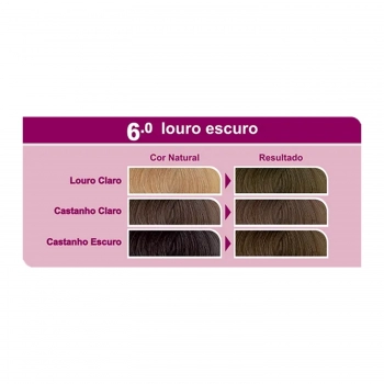 BEAUTYCOLOR BELA&COR SEM AMONIA 6.0 LOURO ESCURO