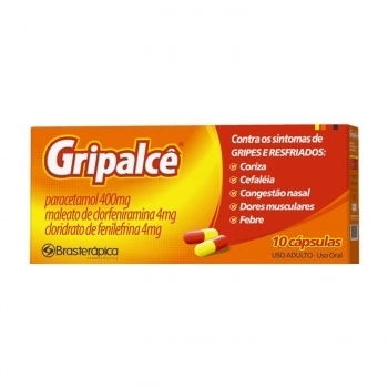 GRIPALCE 10CAPS BRASTERAPICA
