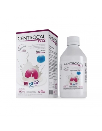 CENTROCAL B12 CEREJA 240ML KRESS