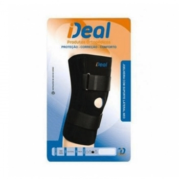 JOELHEIRA NEOPRENE PATELAR COM SUPORTE LATERAL G 203 IDEAL