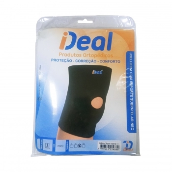 JOELHEIRA NEOPRENE COM SUPORTE SUBPATELAR GG N-212 IDEAL