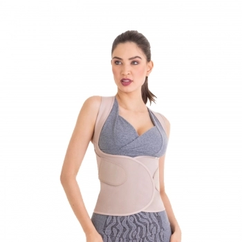 CORRETOR POSTURAL C/ VELCRO CHOCOLATE M 053CP ESBELT