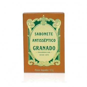 SABONETE BARRA ANTISSÉPTICO TRADICIONAL 90G GRANADO