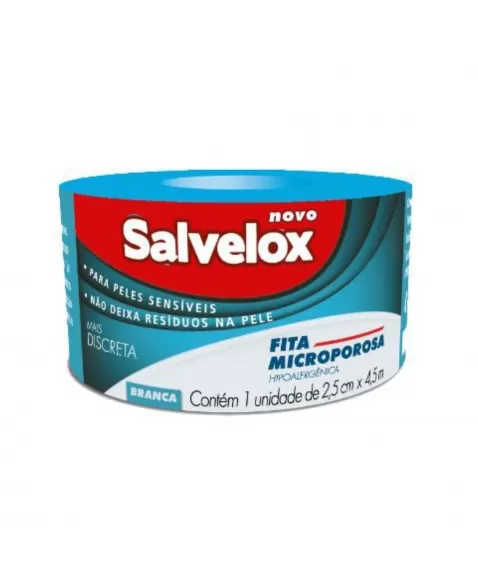 FITA MICROPORE 2.5CMX4.5M SALVELOX CREMER