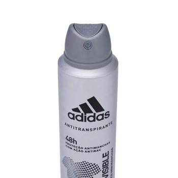 DESODORANTE AEROSSOL MASCULINO ADIDAS INVISIBLE 150ML COTY