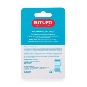 REFIL P/ESC.DENT.BITUFO INTER.CONICO C/6