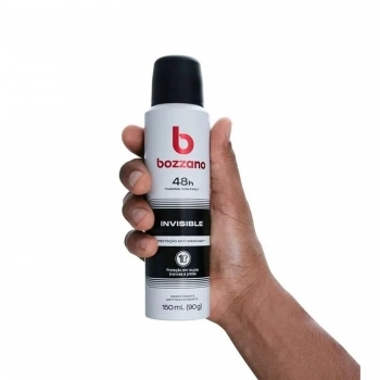 DESODORANTE AEROSSOL MASCULINO INVISIBLE 150ML BOZZANO COTY