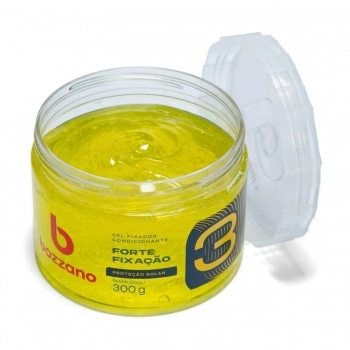 GEL FIXADOR CONDICIONADOR PROTEÇÃO SOLAR FIXAÇÃO FORTE 300G BOZZANO COTY