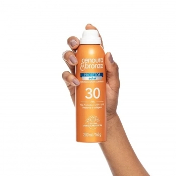 PROTETOR SOLAR CORPORAL FPS30 200ML AEROSSOL CENOURA E BRONZE COTY