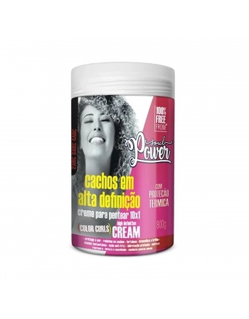 CREME PENTEAR SOUL POWER CACHOS EM ALTA DEFINICÃO 800G BEAUTYCOLOR