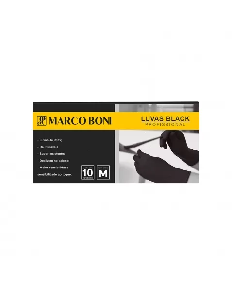 LUVAS BLACK M C/10 1543 MARCOBONI