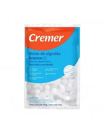 ALGODAO BOLAS 95G CREMER