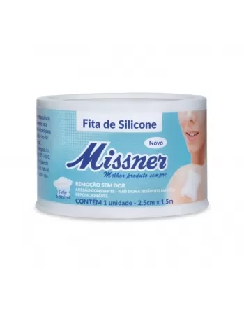 FITA SILICONE 2.5CMX1.5M MISSNER